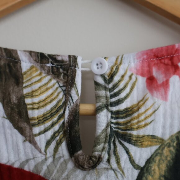 Sleeveless 100% cotton blouse from Picadilly Canada🍁 - NWT - Size M - Picture 9 of 11